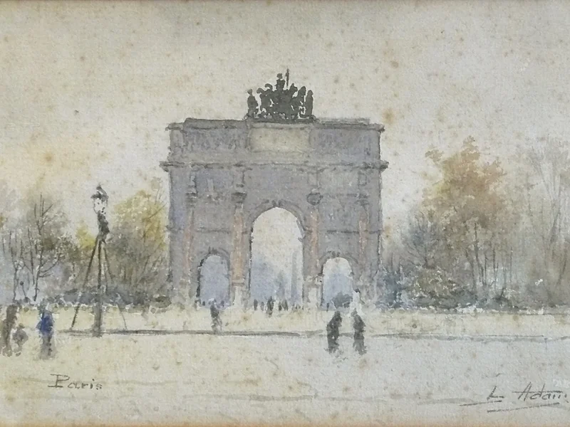 1864-Henri Adam - Parigi